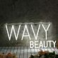 WAVY BEAUTY LED-Neonschild für Schönheitssalon