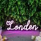 Londen LED-Neonschild Wohnzimmer Schlafzimmer