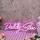 Daddy Sax LED-Neonschild für Bar Club
