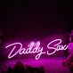 Daddy Sax LED-Neonschild für Bar Club
