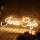 Jones Cafe LED-Neonschild für Café und Restaurant