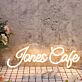 Jones Cafe LED-Neonschild für Café und Restaurant