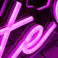 Charlotte Schriftzug mit Herz als personalisierbares LED-Neonschild