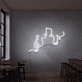 Musiknoten und Notenschlüssel LED-Neonschild für Bar und Musikraum