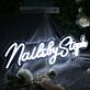 Nails By Steph White Neon Sign