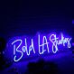 Bold LA Studios LED-Neonschild mit anpassbarem Schriftzug