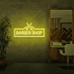 BARBER SHOP LED-Neonschild für Friseursalon