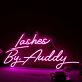 Lashes By Auddy Pink Neon Sign