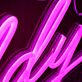 Lashes By Auddy Pink Neon Sign