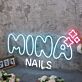 Personalisiertes LED Neonschild für Nagelstudio
