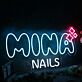 Personalisiertes LED Neonschild für Nagelstudio