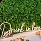 Drunk In Love Yellow Custom Neon Sign