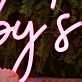 Rubys Beauty Red Neon Sign