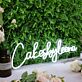 Cakes By Leena White Neon Sign