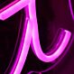 Heavens Night Pink Neon Sign