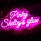 Pinky Shelbys Glow Pink Neon Sign