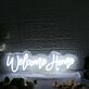 Welcome Home White Neon Sign