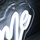 Welcome Home White Neon Sign