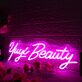 Yuyi Beauty Pink Neon Sign