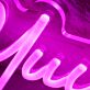 Yuyi Beauty Pink Neon Sign