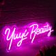 Yuyi Beauty Pink Neon Sign