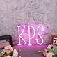 KPS Pink Neon Sign