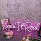 Keepin It Real Pink Neon Sign