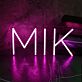MIK Pink Neon Sign
