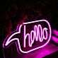 Hello Pink Neon Sign