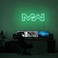 MW LED-Neonschild als moderne Wanddekoration