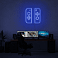 Spielcontroller Symbol LED-Neonschild für Gaming Zimmer und Wohnzimmer