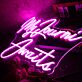 My Journi Awaits Pink Neon Sign