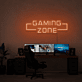 GAMING ZONE LED-Neonschild für Gamingzimmer