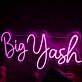 Big Yash Pink Neon Sign