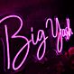 Big Yash Pink Neon Sign