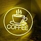 Yellow Coffee Neon Sign