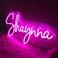 Shaynna Pink Neon Sign