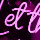 Let the Funky Feels Flow LED-Neonschild für Bar Club