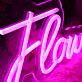 Let the Funky Feels Flow LED-Neonschild für Bar Club