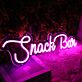 Snack Bar LED-Neonschild für Bar und Café