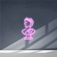 Römische Büste LED-Neonschild Wohnzimmer Studio