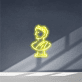 Römische Büste LED-Neonschild Wohnzimmer Studio