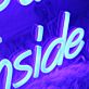 Snacks Drinks and Ice Cream Tnside ! LED-Neonschild für Café Imbiss