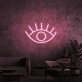 offenes Auge Symbol LED-Neonschild Wohnzimmer Lounge
