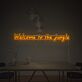 Welcome to the jungle LED-Neonschild für Bar Club