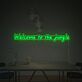 Welcome to the jungle LED-Neonschild für Bar Club