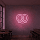 Brezel LED-Neonschild für Bar und Café