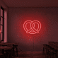 Brezel LED-Neonschild für Bar und Café