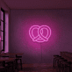 Brezel LED-Neonschild für Bar und Café