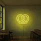 Brezel LED-Neonschild für Bar und Café